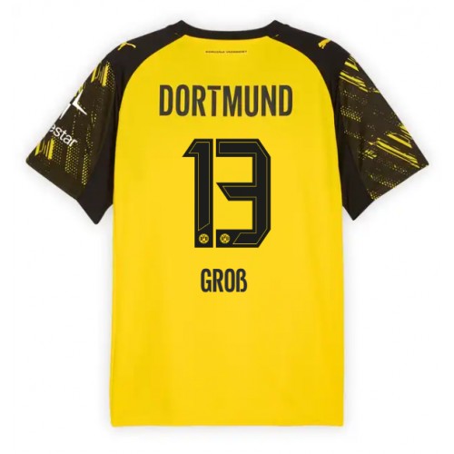 Dres Borussia Dortmund Pascal Gross #13 Domaci 2025-26 Kratak Rukav